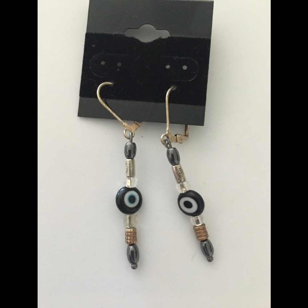 OOAK beaded‎ earrings